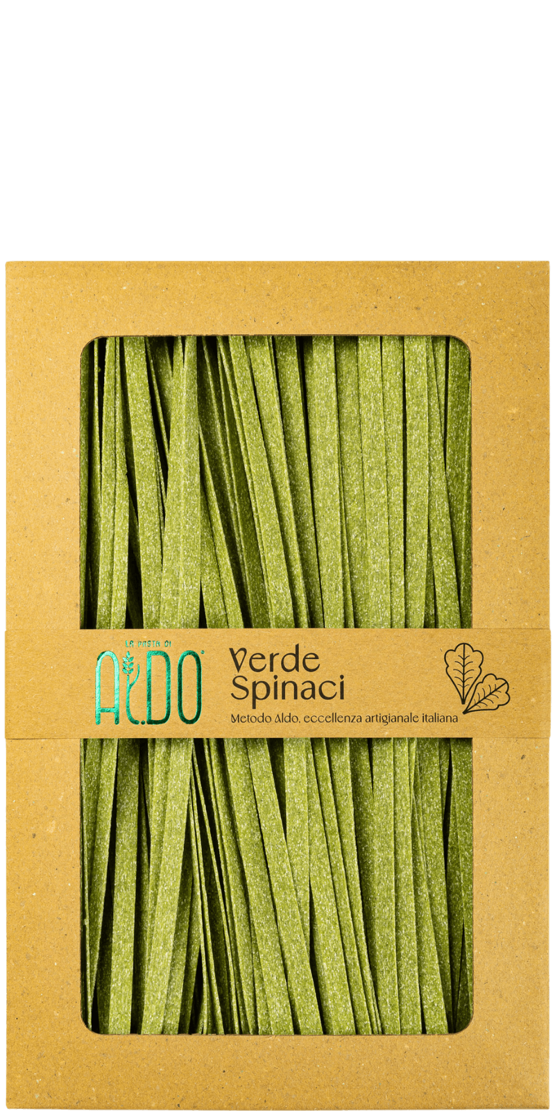 Verde Spinaci Pasta all'uovo La Pasta di Aldo 250g