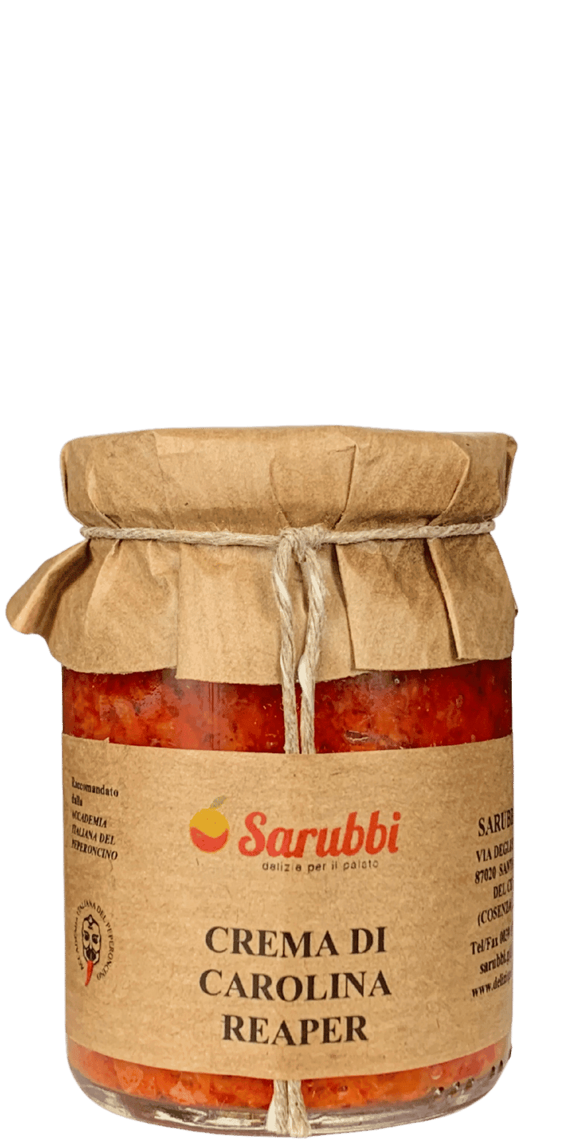 Crema di Carolina Reaper 90g - Sarubbi Delizie per il palato