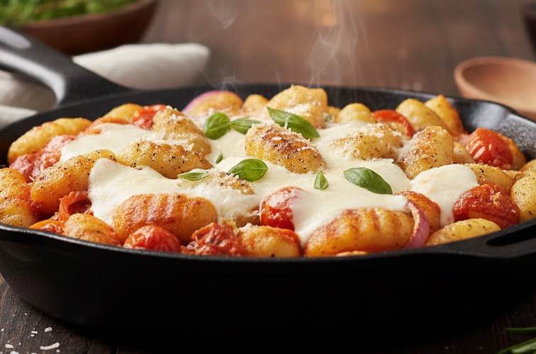 Knusprige Gnocchi Backofen ein gericht aus dem Norden