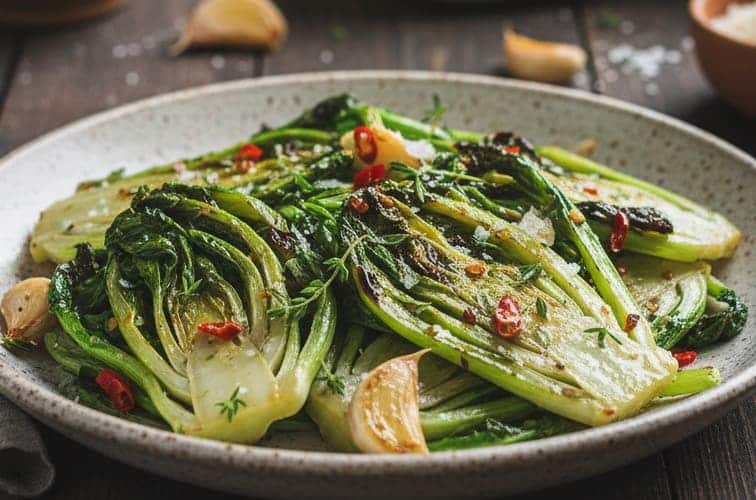 Puntarelle Rezept gebraten leckeres Gericht