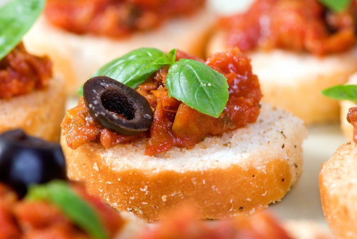 Italienisches Bruschetta