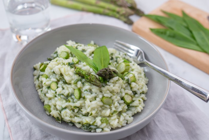 Spargelrisotto