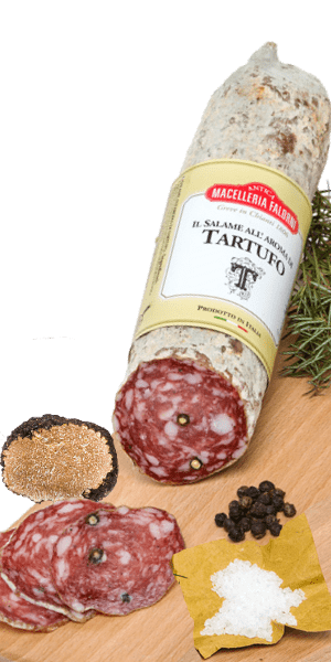 Falorni Salame al aroma di tartufo - Salami mit Trüffel - 370 g