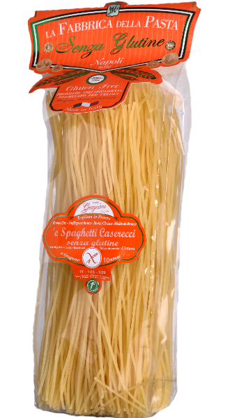 La Fabbrica della Pasta Pasta di Gragnano IGP è Spaghetti Casarecci - glutenfreie Pasta 500g - 500 g La Fabbrica della Pasta Pasta di Gragnano IGP è Spaghetti Casarecci - glutenfreie Pasta 500g - 500 g
