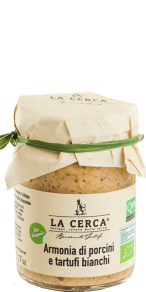 Armonia di Porcini e Tartufi Bianchi La Cerca BIO 90g - 90 g Armonia di Porcini e Tartufi Bianchi La Cerca BIO 90g - 90 g
