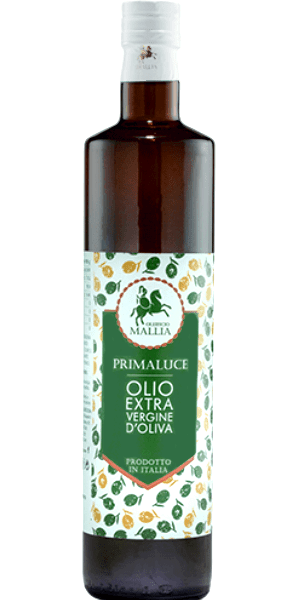 Oleificio Mallia Primaluce Olio Extra Vergine di Oliva - Flasche - 0,5 L Oleificio Mallia Primaluce Olio Extra Vergine di Oliva - Flasche - 0,5 L