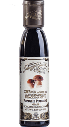 Giuseppe Giusti Crema di Aceto Balsamico di Modena IGP ai Funghi Porcini - mit Steinpilzen - 0,15 L Giuseppe Giusti Crema di Aceto Balsamico di Modena IGP ai Funghi Porcini - mit Steinpilzen - 0,15 L