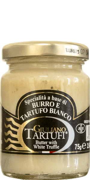 Giuliano Tartufi Burro e Tartufo Bianco weiße Trüffel-Butter - 75 g