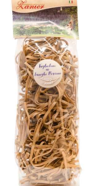 Tagliolini ai Funghi Porcini (Steinpilze) Zanier Prodotti Artigianale 250g - 250 g Tagliolini ai Funghi Porcini (Steinpilze) Zanier Prodotti Artigianale 250g - 250 g