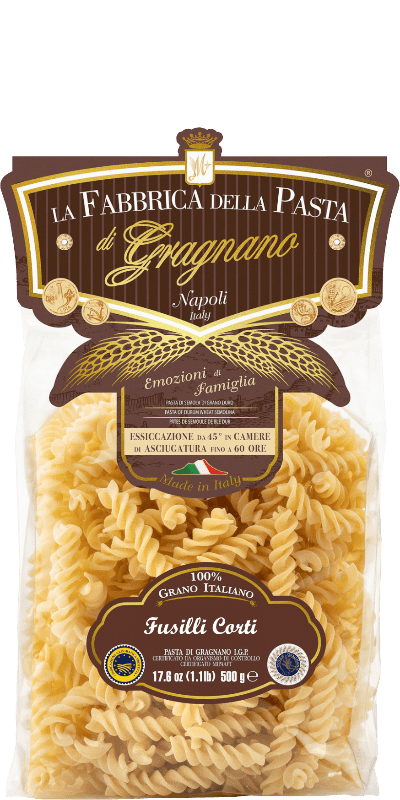 La Fabbrica della Pasta Pasta di Gragnano IGP Fusilli Corti 500g - 500 g La Fabbrica della Pasta Pasta di Gragnano IGP Fusilli Corti 500g - 500 g