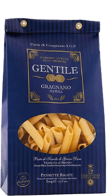 Pastificio Gentile Pasta di Gragnano IGP Pennette Rigate 500g - 500 g