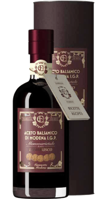 Aceto Balsamico di Modena IGP Lambrusco Monovarietale 100% Lambrusco Famiglia Fiorini - 0,25 L Aceto Balsamico di Modena IGP Lambrusco Monovarietale 100% Lambrusco Famiglia Fiorini - 0,25 L