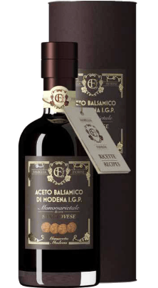 Aceto Balsamico di Modena IGP Monovarietale di uve Trebbiano Famiglia Fiorini - 0,25 L Aceto Balsamico di Modena IGP Monovarietale di uve Trebbiano Famiglia Fiorini - 0,25 L