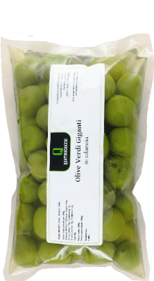 Quattrociocchi Olive Verdi in Salamoia - Grüne Oliven in Salzwasser 500g - 500 g