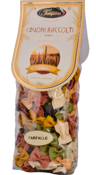 Pastificio Temporin I Buoni Raccolti Farfalle 500g - 500 g Pastificio Temporin I Buoni Raccolti Farfalle 500g - 500 g