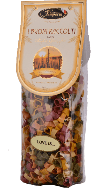 Pastificio Temporin I Buoni Raccolti Pasta Love is... 500g - 500 g Pastificio Temporin I Buoni Raccolti Pasta Love is... 500g - 500 g