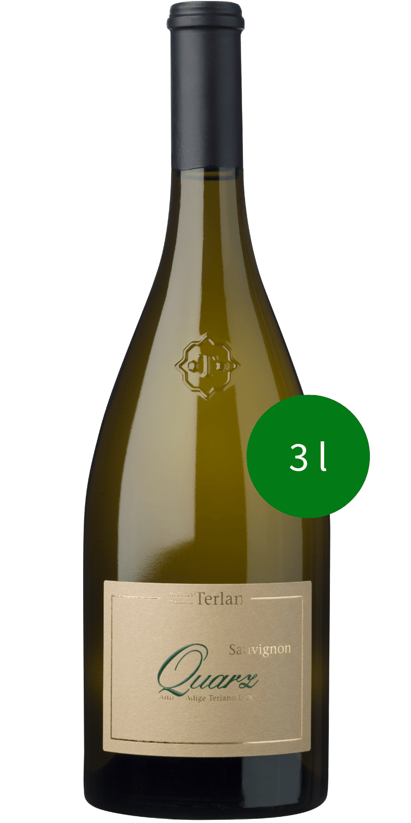 Sauvignon Quarz Süd. Terlaner DOC 3L Jeroboam - Kellerei Terlan
