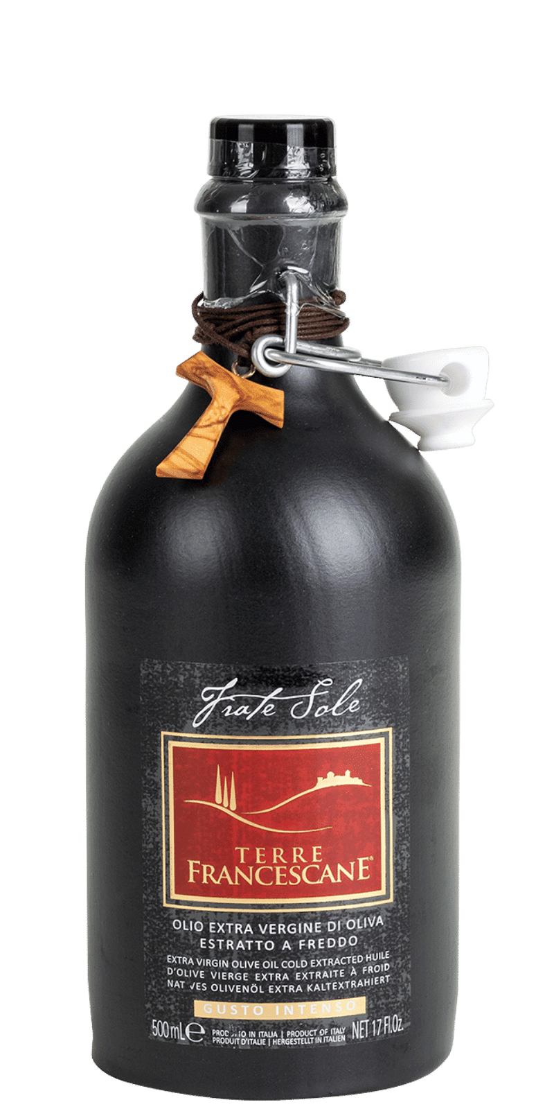 'Fratello Sole' Olio Extra Vergine di Oliva Keramikflasche - Terre Francescane - 0,5 L 'Fratello Sole' Olio Extra Vergine di Oliva Keramikflasche - Terre Francescane - 0,5 L