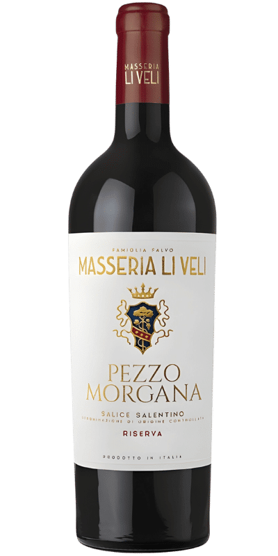 Masseria Li Veli Pezzo Morgana Salice Salentino Riserva - 0,75 L / 2022 Masseria Li Veli Pezzo Morgana Salice Salentino Riserva - 0,75 L / 2022