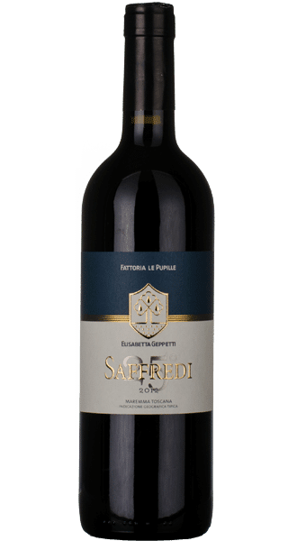 Saffredi Rosso Toscana IGT Fattoria Le Pupille - 3 L / 2022 Saffredi Rosso Toscana IGT Fattoria Le Pupille - 3 L / 2022