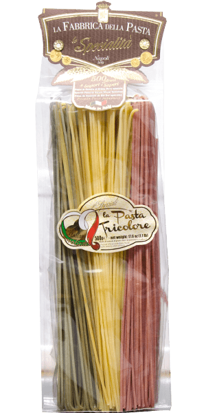 La Fabbrica della Pasta Pasta di Gragnano IGP Spaghetti La Pasta Tricolore 500g - 500 g La Fabbrica della Pasta Pasta di Gragnano IGP Spaghetti La Pasta Tricolore 500g - 500 g
