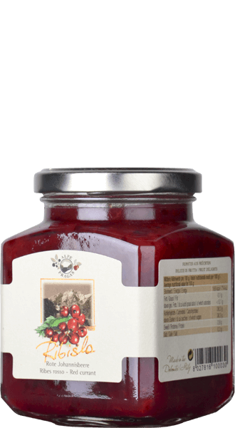 Ribisla Rote Johannisbeere Fruchtaufstrich Alpe Pragas - 335 g Ribisla Rote Johannisbeere Fruchtaufstrich Alpe Pragas - 335 g
