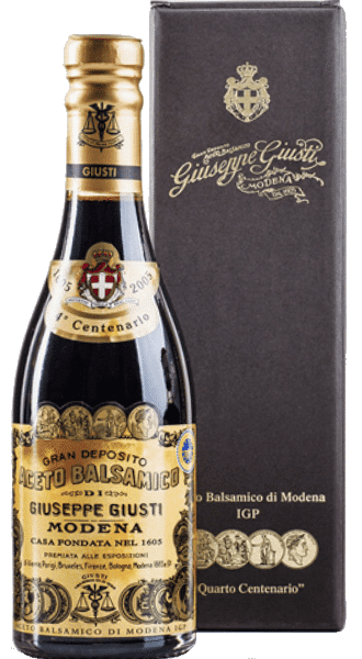 Giuseppe Giusti 4 Medaglie d'Oro Aceto Balsamico di Modena IGP - 0,25 L