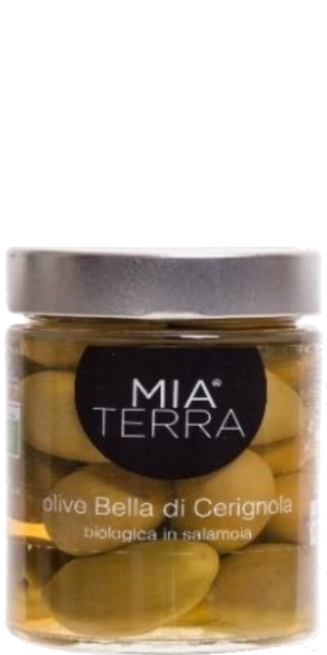 Olive Bella di cerignola BIO Mia Terra - 290 g Olive Bella di cerignola BIO Mia Terra - 290 g