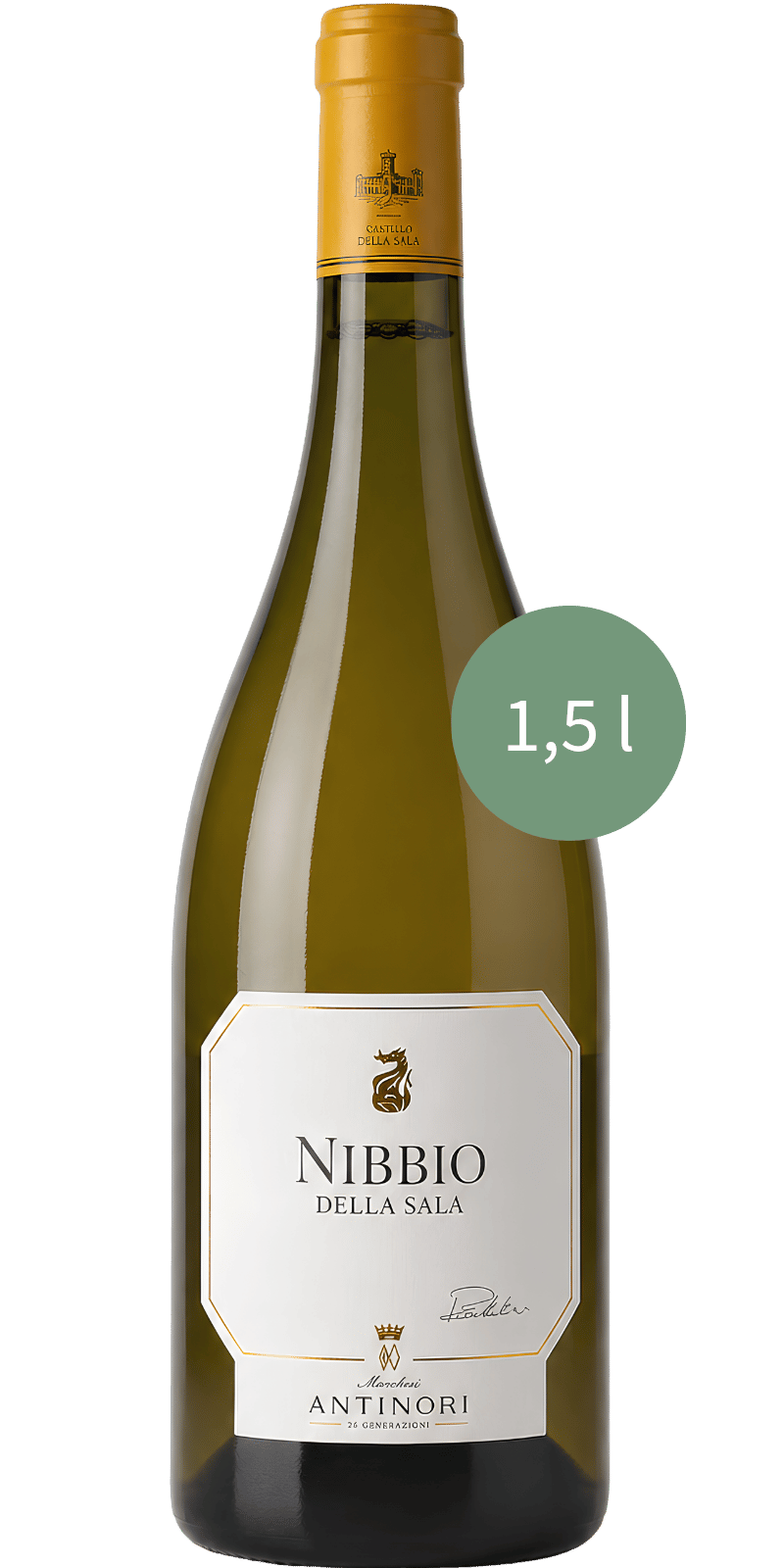 Nibbio della Sala Bianco IGT Antinori Magnum - 1,5 L / 2020 Nibbio della Sala Bianco IGT Antinori Magnum - 1,5 L / 2020