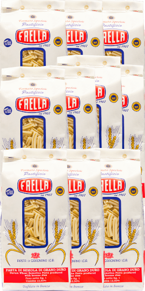 Caserecci Sparpaket 10 x 1kg - Pastificio Faella Pasta di Gragnano IGP - 10 kg Caserecci Sparpaket 10 x 1kg - Pastificio Faella Pasta di Gragnano IGP - 10 kg