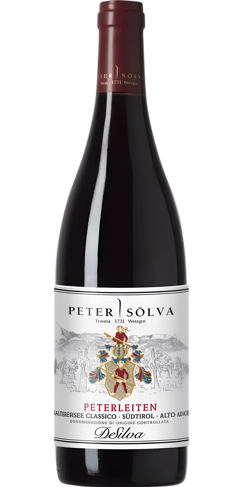 "Peterleiten" Kalterersee Klassisch Südtirol DOC - Peter Sölva - 0,75 L / 2025 "Peterleiten" Kalterersee Klassisch Südtirol DOC - Peter Sölva - 0,75 L / 2025