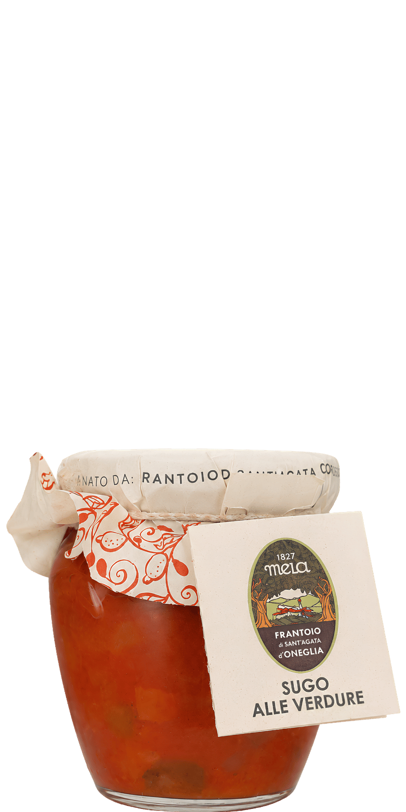 Frantoio di Sant'Agata Sugo alle Verdure (Tomatensoße mit Gemüse) - 180 g Frantoio di Sant'Agata Sugo alle Verdure (Tomatensoße mit Gemüse) - 180 g