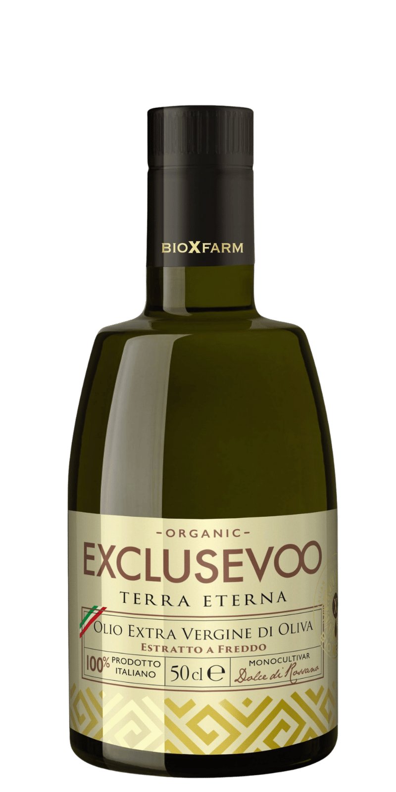 Exclusevoo Terra Eterna 50cl Olio extra verg. di Oliva - BioXFarm - 0,75 L
