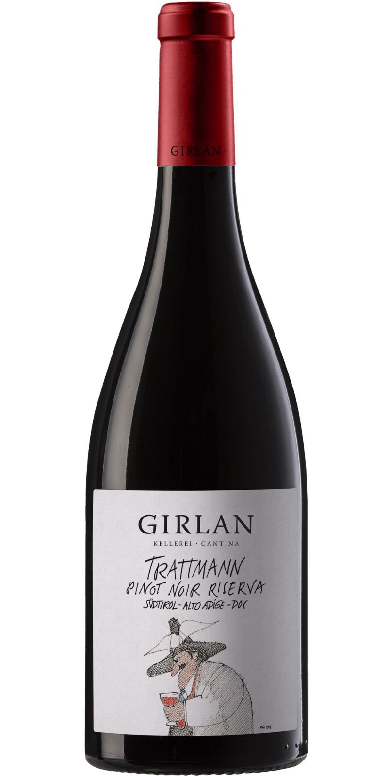 Südtiroler Blauburgunder DOC Riserva Trattmann Kellerei Girlan - 0,75 L / 2022 Südtiroler Blauburgunder DOC Riserva Trattmann Kellerei Girlan - 0,75 L / 2022